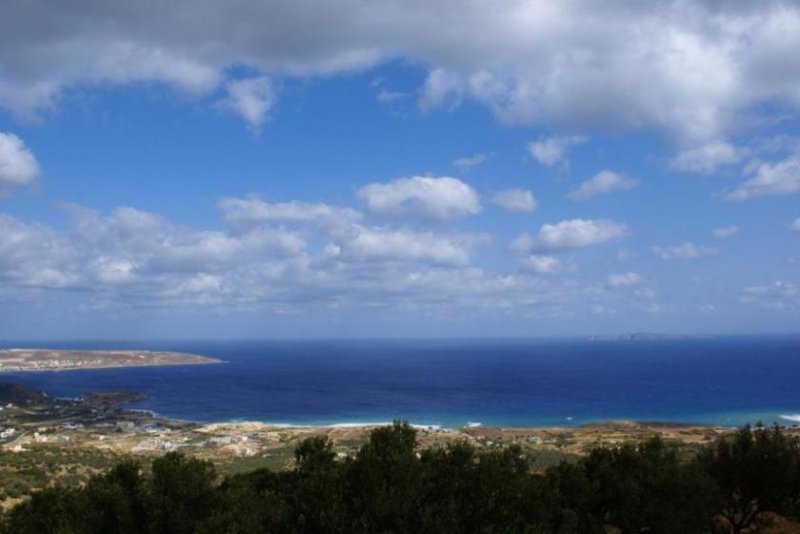Roussa Ekklisia Kreta, Roussa Ekklisia: Baugrundstück mit Meerblick in der Gegend von Sitia zu verkaufen Grundstück kaufen